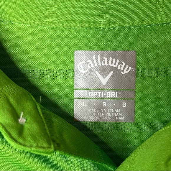 Callaway Polo shirt John Deere Classic quick dry size large - Picture 4 of 11